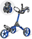 Caddytek CaddyLite Compact 3-Wheel Golf Push Cart